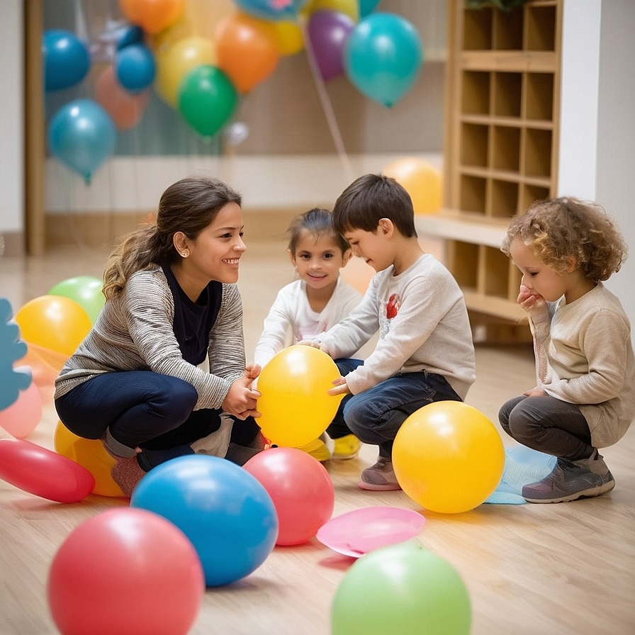 Apoyo al desarrollo de niños